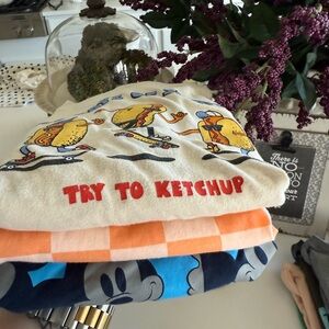 Kids Fun Graphic T-Shirts Set Large